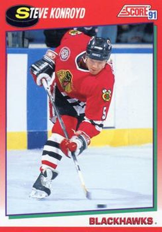 1991 Score Canadian English #189 Base