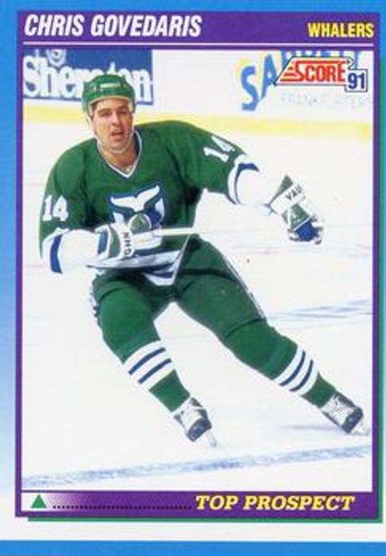 1991 Score Canadian English #355 Base