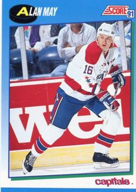 1991 Score Canadian English #545 Base