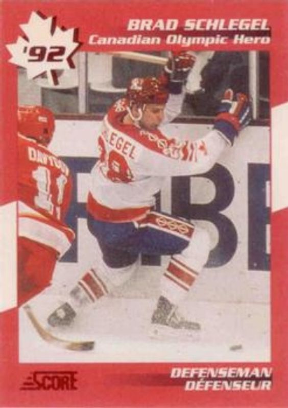 1992 Score Canadian #9 Canadian Olympic Heroes