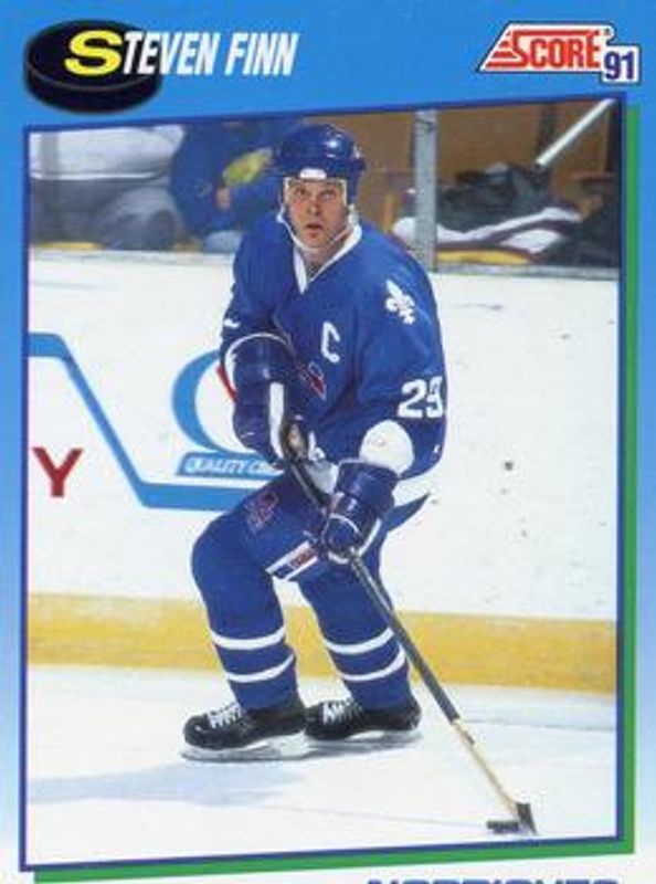 1991 Score Canadian English #498 Base