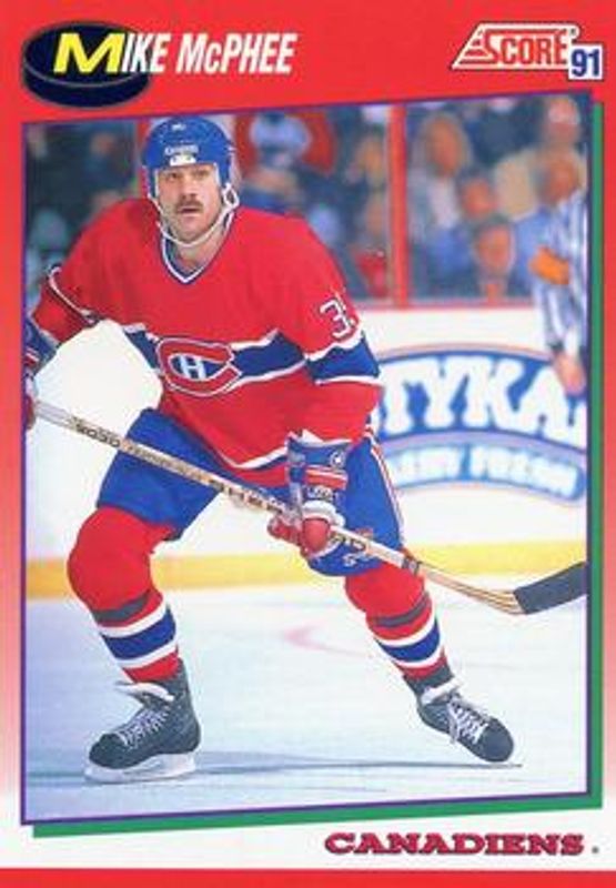 1991 Score Canadian English #147 Base