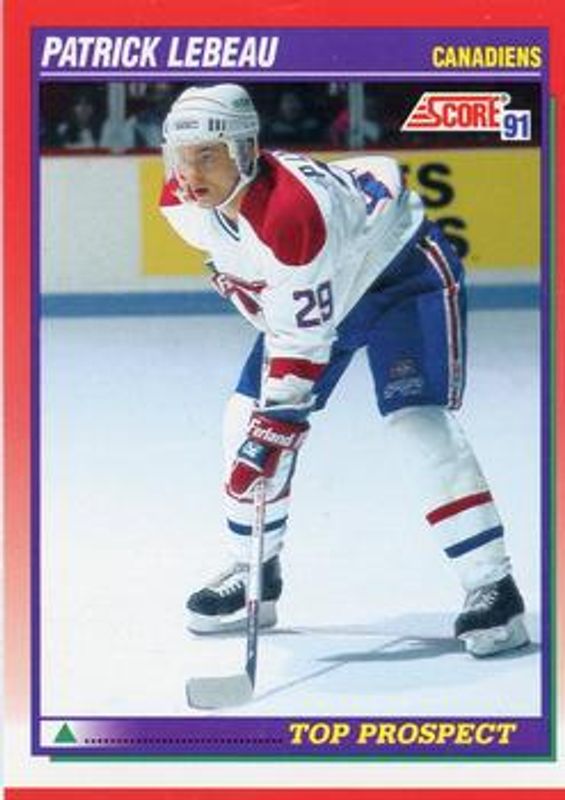 1991 Score Canadian English #280 Base