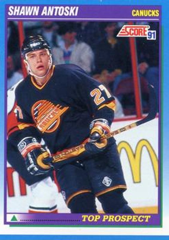 1991 Score Canadian English #353 Base