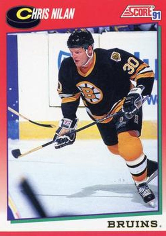 1991 Score Canadian English #197 Base