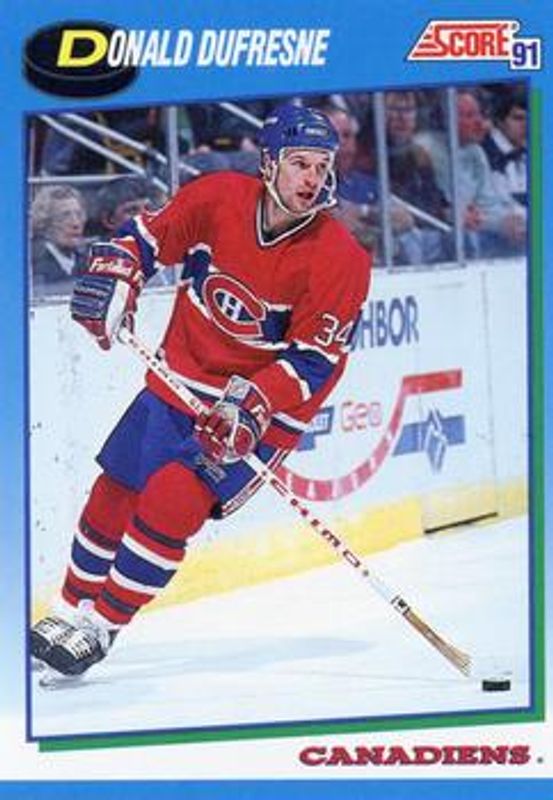 1991 Score Canadian English #392 Base