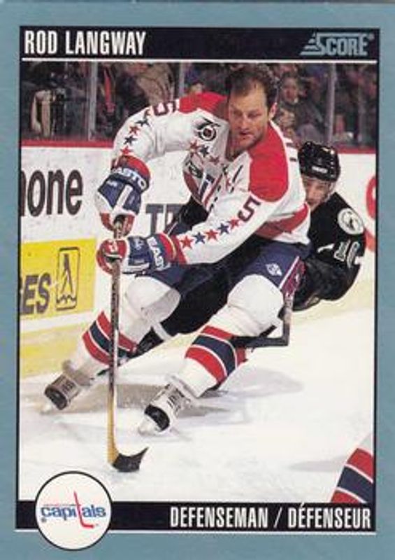 1992 Score Canadian #143 Base