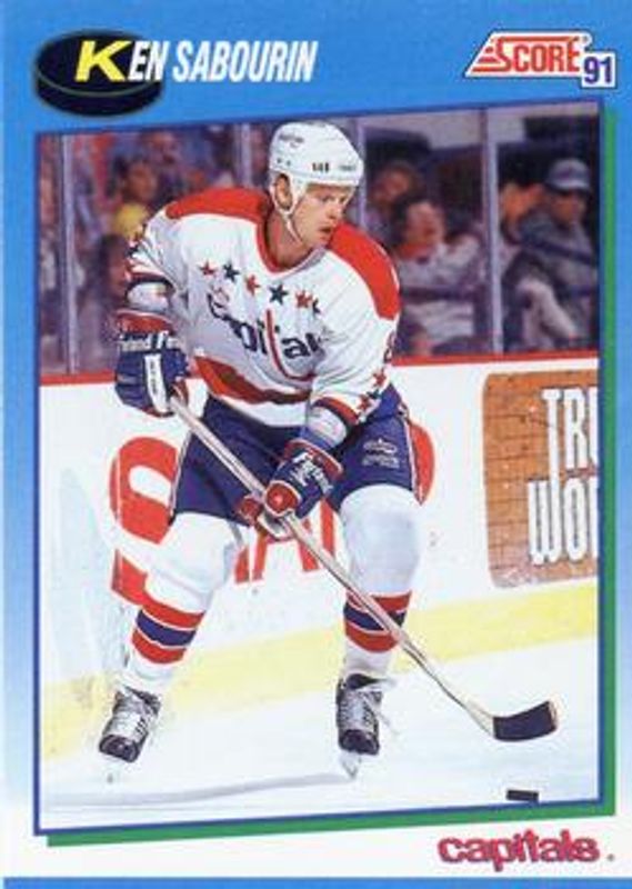 1991 Score Canadian English #398 Base