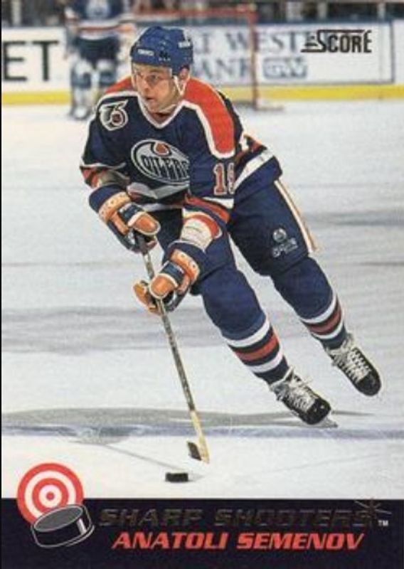 1992 Score Canadian #28 Sharp Shooters