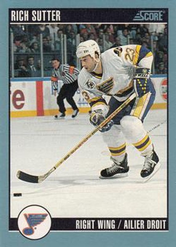 1992 Score Canadian #327 Base