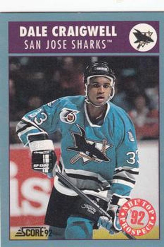 1992 Score Canadian #466 Base