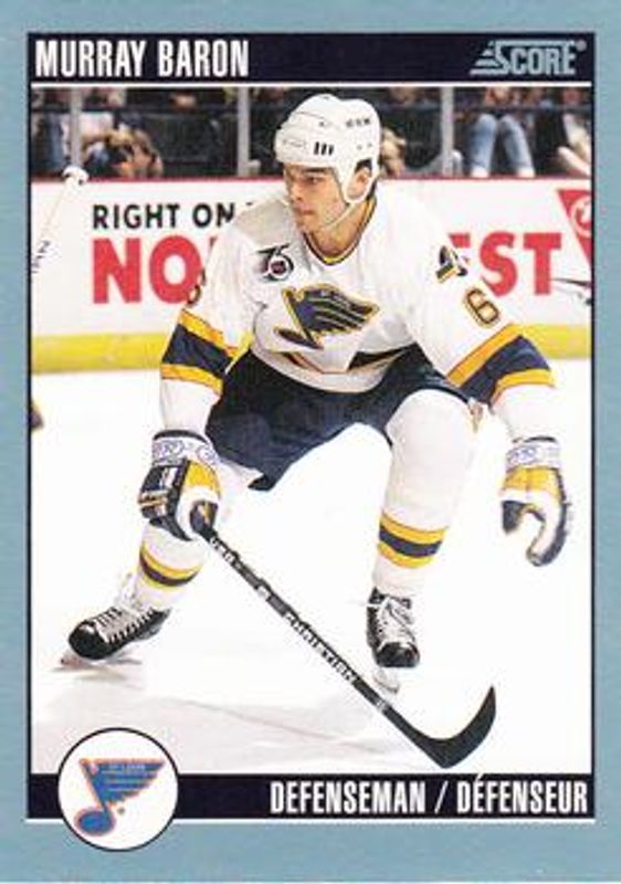 1992 Score Canadian #176 Base