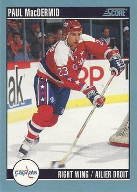 1992 Score Canadian #59 Base