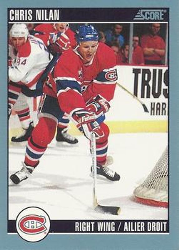 1992 Score Canadian #76 Base