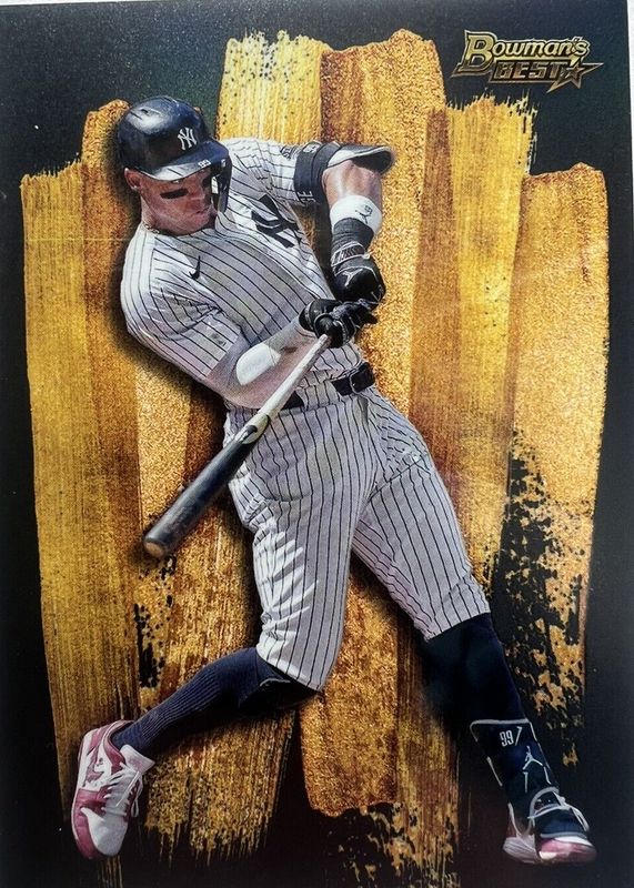 Aaron Judge 2024 Bowman's Best #SG-23 Strokes of Gold /(SSP) Price