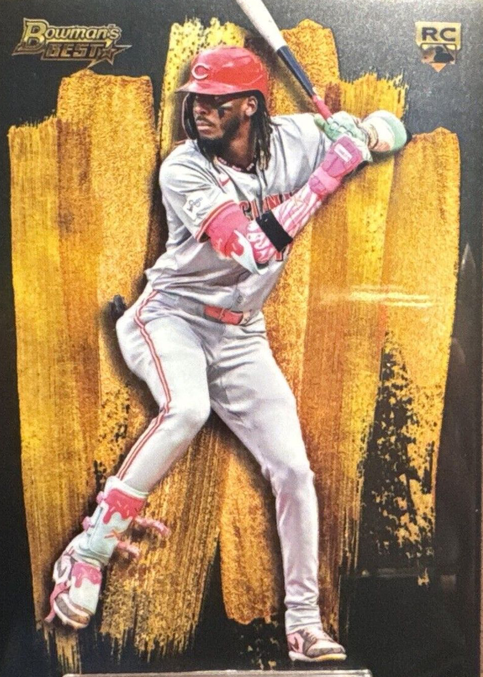 Elly De La Cruz 2024 Bowman's Best #SG-2 Strokes of Gold /(SSP