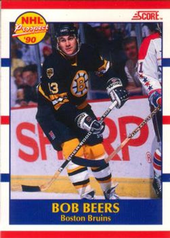 1990 Score Canadian #385 Base