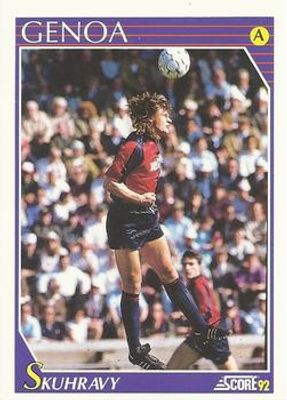 1992 Score Italian League #114 Base