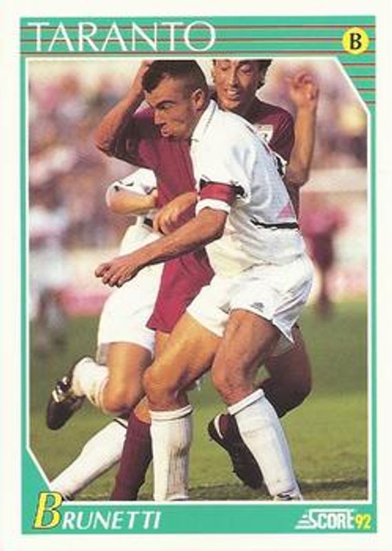 1992 Score Italian League #340 Base