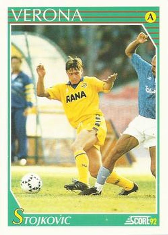 1992 Score Italian League #265 Base
