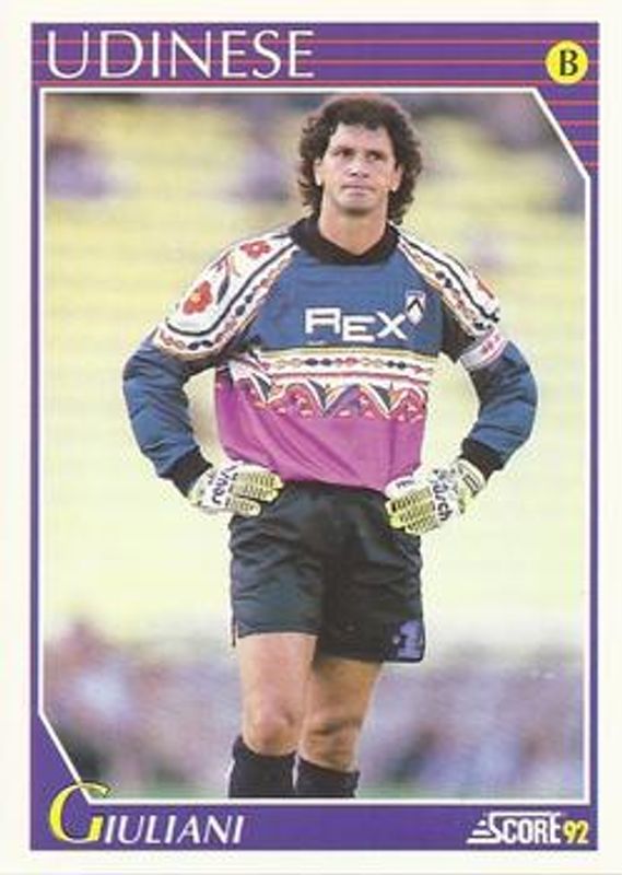 1992 Score Italian League #343 Base