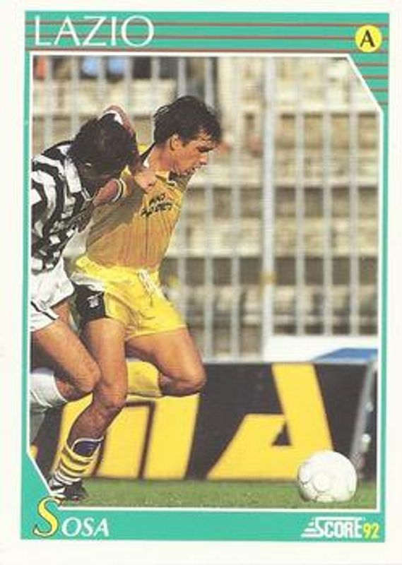 1992 Score Italian League #162 Base
