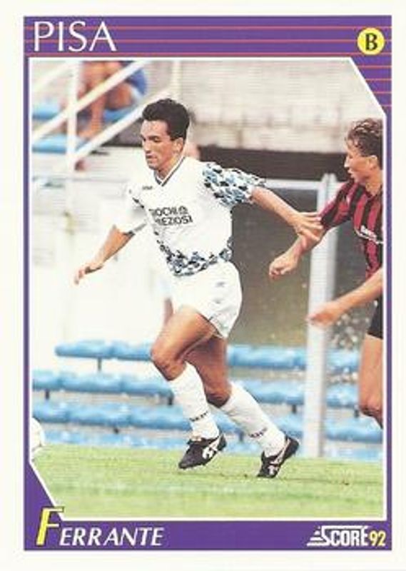 1992 Score Italian League #334 Base