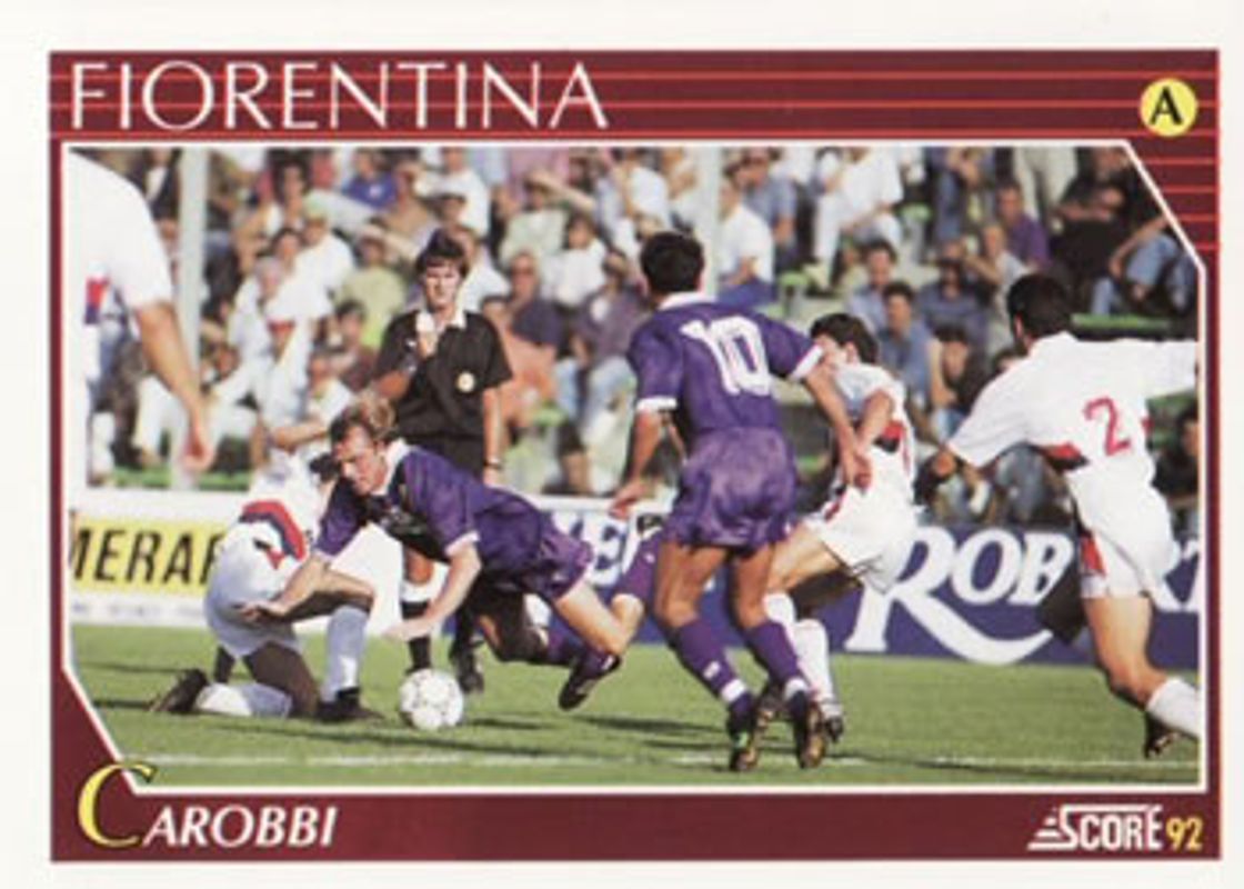 1992 Score Italian League #78 Base