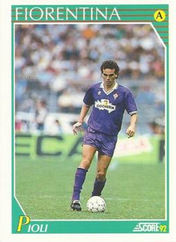 1992 Score Italian League #81 Base
