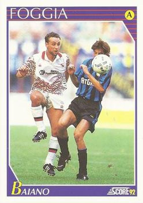 1992 Score Italian League #99 Base