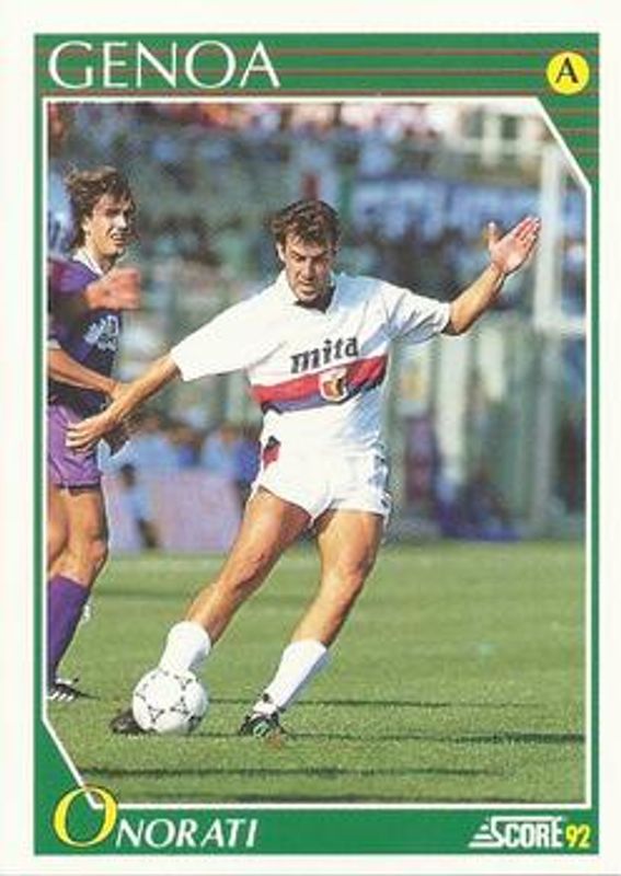 1992 Score Italian League #115 Base