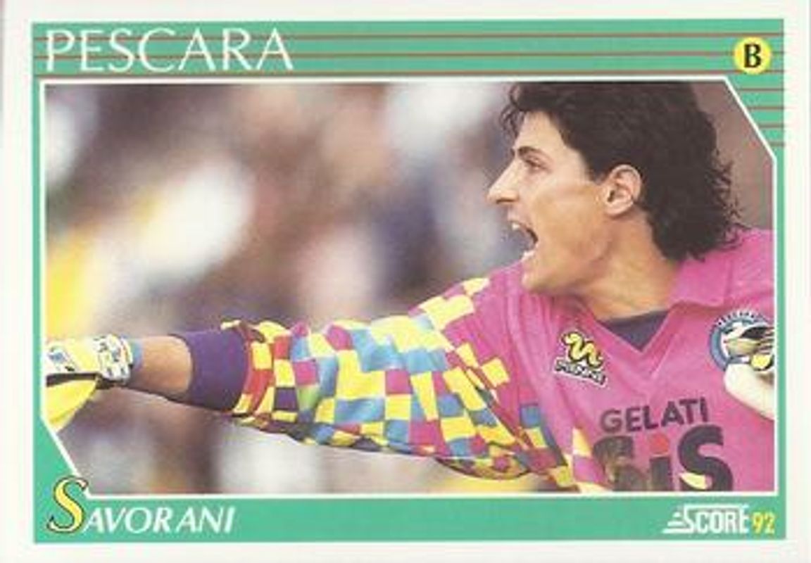 1992 Score Italian League #323 Base