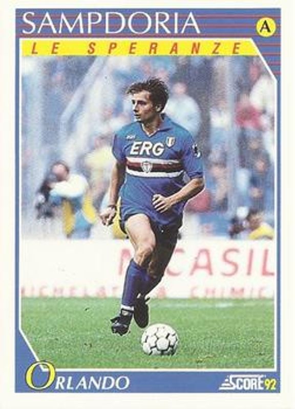 1992 Score Italian League #402 Base