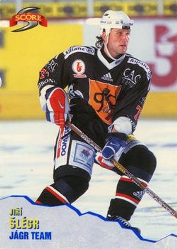 1999 Score 1.DZ Liga #JT7 Team Jagr
