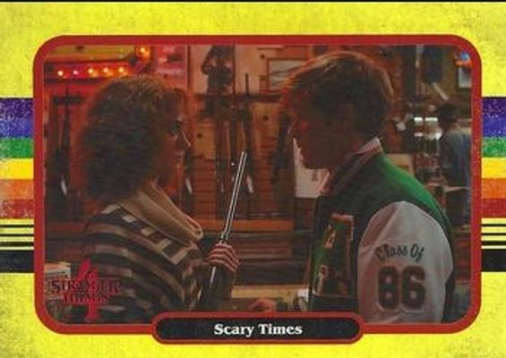 2023 Zerocool Stranger Things Season 4 #83 Surfer Boy Pizza Yellow