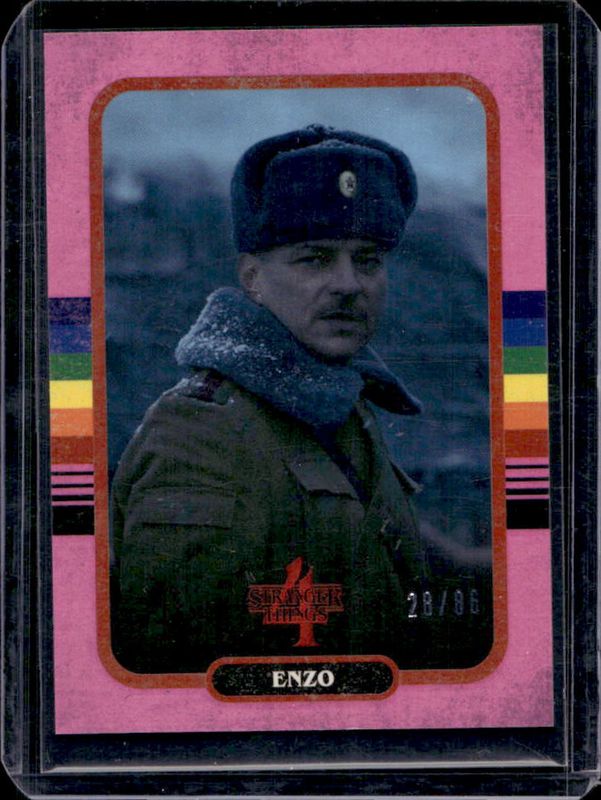 2023 Zerocool Stranger Things Season 4 #27 1986 Pink /86