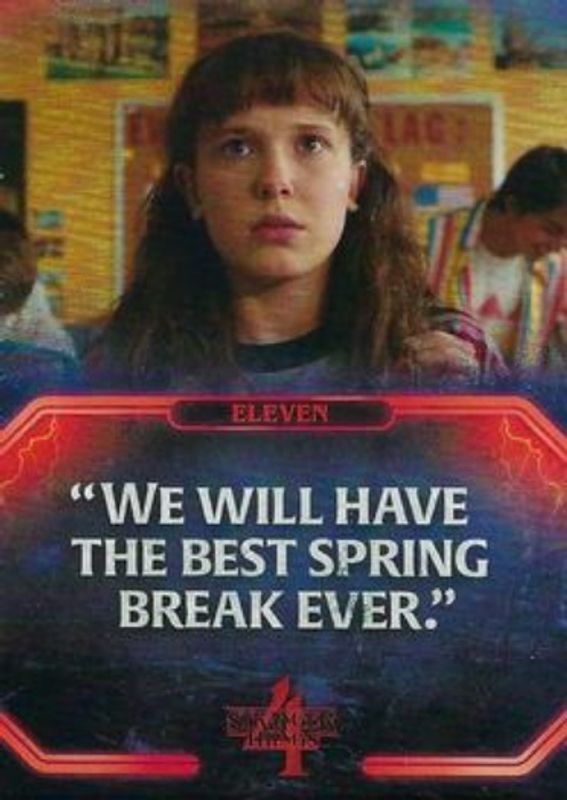 2023 Zerocool Stranger Things Season 4 #Q-20 Quotes