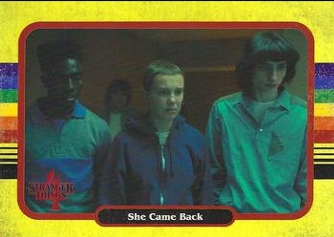 2023 Zerocool Stranger Things Season 4 #98 Surfer Boy Pizza Yellow
