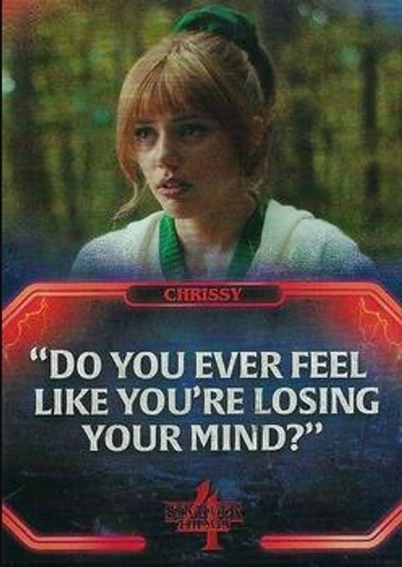 2023 Zerocool Stranger Things Season 4 #Q-3 Quotes