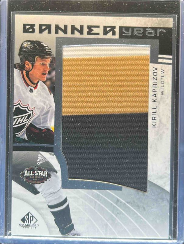 2022 SP Game Used #BYAS-KK 2022 NHL All Star Game Banner Year Relics