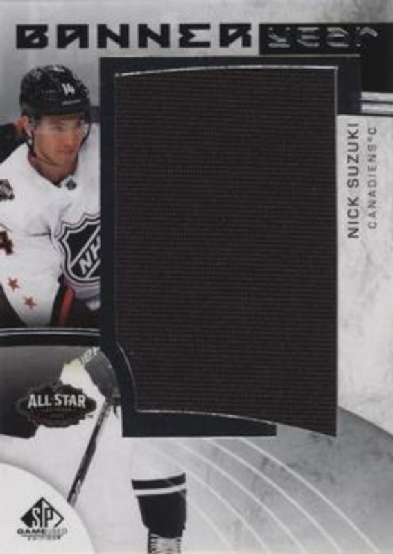 2022 SP Game Used #BYAS-NS 2022 NHL All Star Game Banner Year Relics