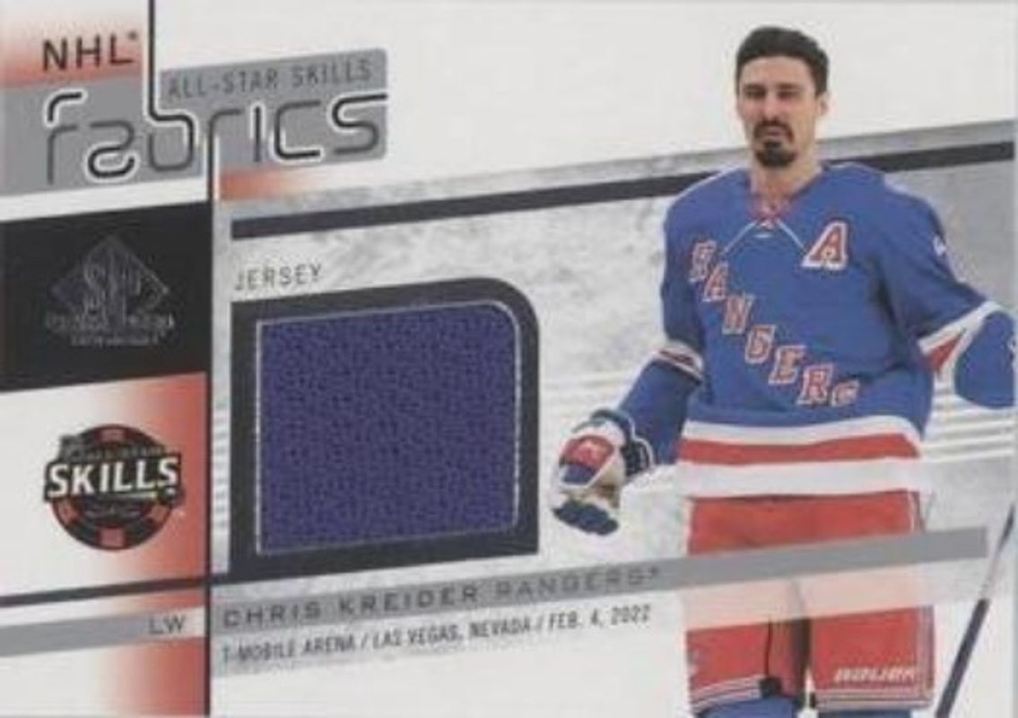 2022 SP Game Used #AS-17 2022 NHL All Star Game Jersey