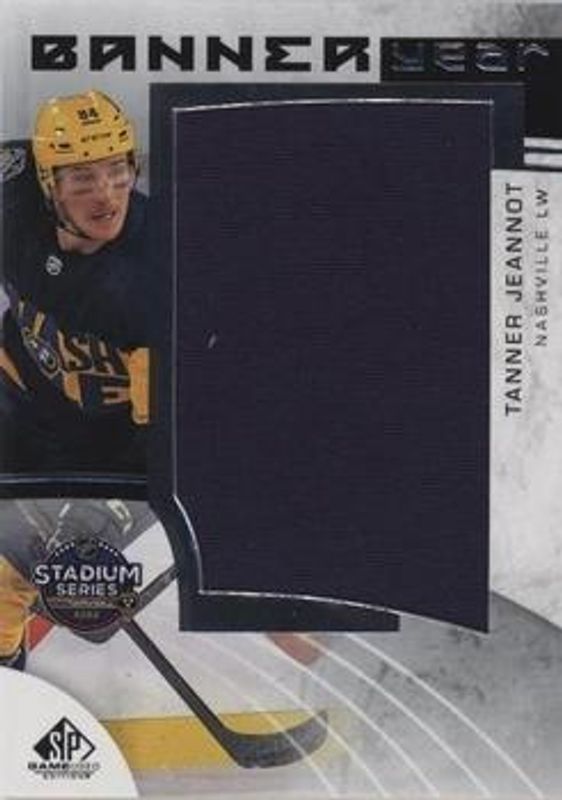 2022 SP Game Used #BYSS-TJ 2022 NHL Stadium Series Banner Year Relics