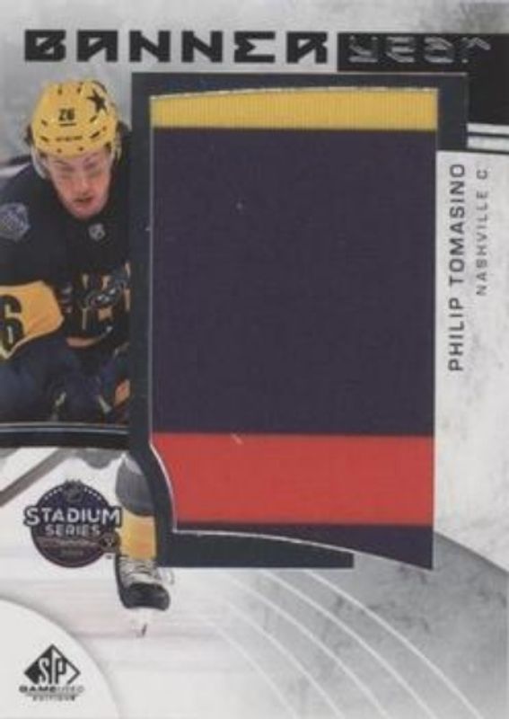 2022 SP Game Used #BYSS-PT 2022 NHL Stadium Series Banner Year Relics