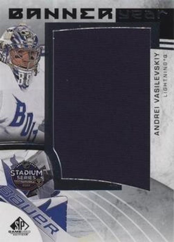 2022 SP Game Used #BYSS-AV 2022 NHL Stadium Series Banner Year Relics
