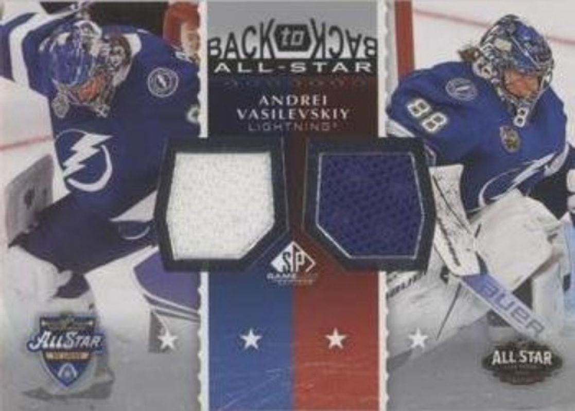 2022 SP Game Used #BBAS-AV Back to Back All Stars Jersey Banner Relics