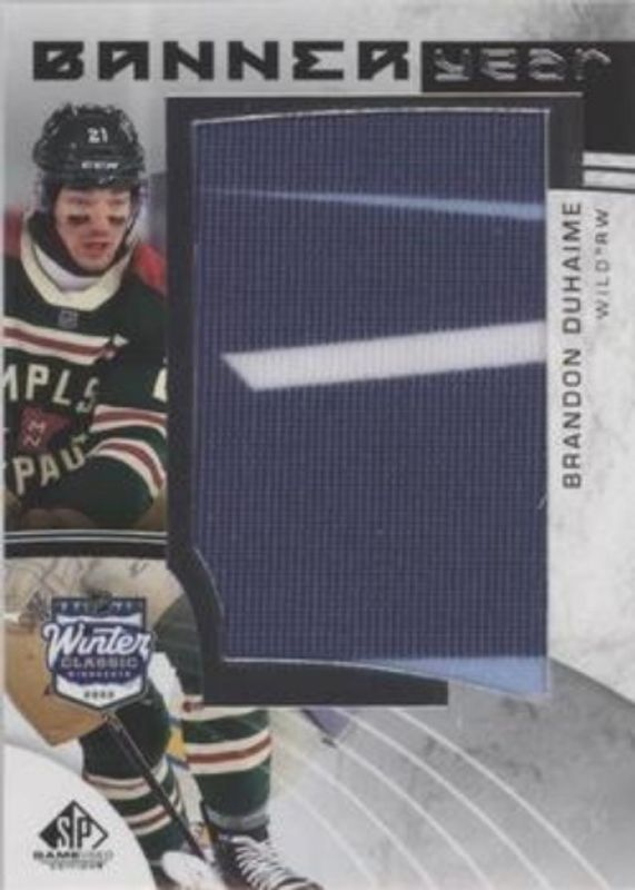 2022 SP Game Used #BYWC-BD 2022 NHL Winter Classic Banner Year Relics