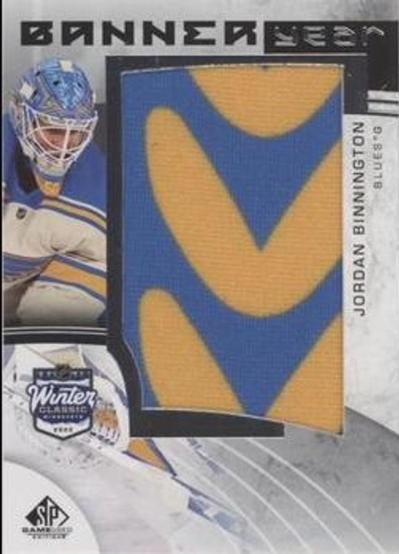 2022 SP Game Used #BYWC-JB 2022 NHL Winter Classic Banner Year Relics