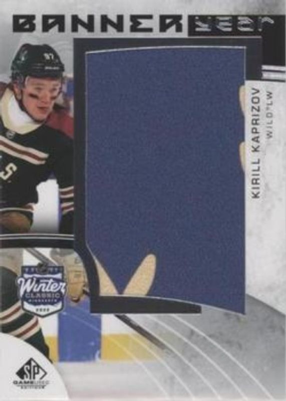 2022 SP Game Used #BYWC-KK 2022 NHL Winter Classic Banner Year Relics