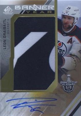 2021 SP Game Used #BYSC-LD 2021 NHL Stanley Cup Playoffs Banner Year Relics Auto /25